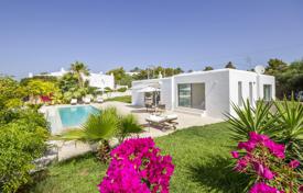 Snow white villa with a pool, a garden and sea views, Ibiza, Balearic Islands, Spain for 6,000 € per week