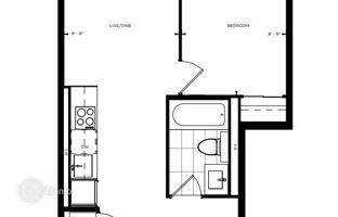 2-bedroom apartment in Dundas Street East for C$813,000