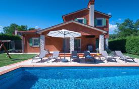 New villa with a swimming pool and a children's playground, Labin, Croatia for 335,000 €