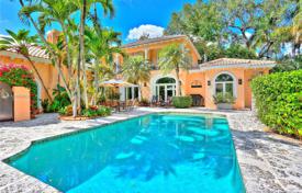Luxury villa with a pool, a garden, a patio and a terrace, Miami, USA for 1,994,000 €