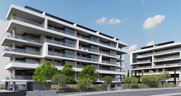 New residential complex with a swimming pool and gardens at 50 meters from the sea, Agios Athanasios, Cyprus