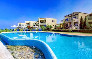 Townhouses in a beachfront residence, Chania, Greece for From 198,000 €