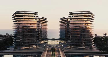 Penthouses in a new residence with a direct access to the beach, parks and around-the-clock security, Abu Dhabi, UAE