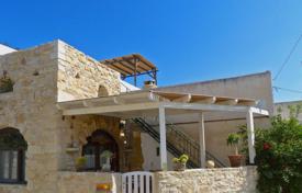 Renovated stone house with terrace overlooking the valley and the mountains, Pitsidia, Crete, Greece for 230,000 €