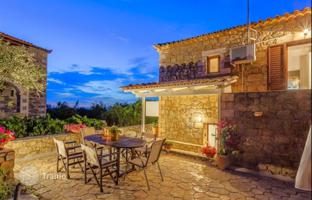 Stone two-storey house with a garden near the sea in Messinia, Peloponnese, Greece for 450,000 €