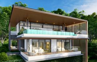 New villa with a swimming pool, an elevator and picturesque views in La Vista Villa complex, Phuket, Thailnd for $1,405,000