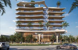 New residence with swimming pool and a co-working space, 1 minutes away from the beach, Ras Al Khaimah, UAE for From $577,000
