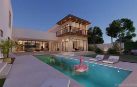 Modern villa with a backyard, a swimming pool, a terrace and two garages, Miami Beach, USA for 7,177,000 €