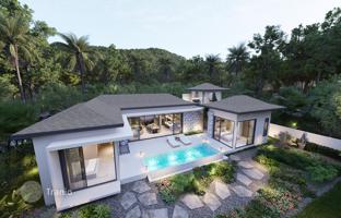 New complex of villas with swimming pools and tropical gardens, 3 minutes from Lamai Beach, Samui, Thailand for From $224,000