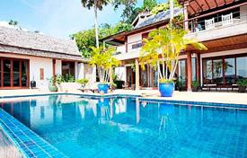 Luxury villa with a swimming pool and a panoramic view, 500 meters from the beach, Surin, Thailand. Price on request