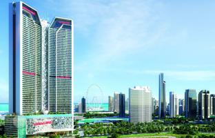 1200 new flats in residential complex Diamondz in Jumeirah Heights for From $776,000