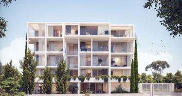 New residence with a swimming pool and a gym at 450 meters from the sea, Paphos, Cyprus