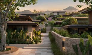 Complex with restaurants, a swimming pool and panoramic views, 5 minutes away from Sawangan Beach, Bali, Indonesia for From $124,000