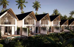 New complex of furnished villas with swimming pools and lounge areas, Ubud, Bali, Indonesia for From $132,000