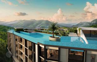New project with a swimming pool, a co-working space and panoramic views, Phuket, Thailand for From $176,000