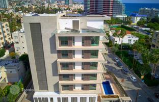Luxury residence with a swimming pool and a waterfall at 200 meters from beaches, Germasogeia, Cyprus for From 580,000 €