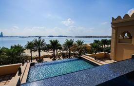 Two-bedroom apartment with a terrace in a residence with swimming pools, restaurants and a private beach, Palm Jumeirah, Dubai, UAE for 2,570 € per week