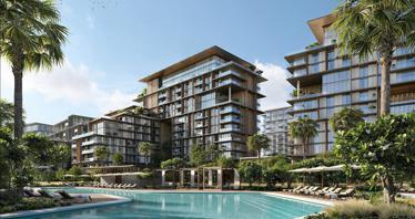 New residence City Walk Crestlane with swimming pools and lounge areas close to Downtown Dubai, Al Wasl, Dubai, UAE