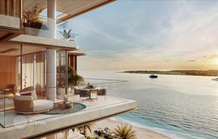 Luxury penthouse with a garden and a swimming pool in the new Shoaq Residence with a direct access to the beach, Dubai Islands, Dubai, UAE for From 8,743,000 €