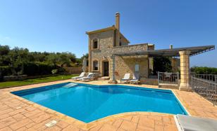 Three-storey house with a swimming pool and sea views in Messinia, Peloponnese, Greece for 580,000 €