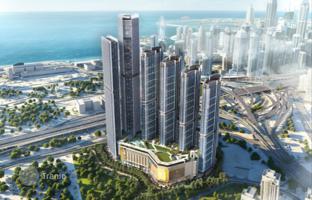 New residential complex Sobha Central the Serene with swimming pools, lounge areas and a park, directly on Sheikh Zayed Road, Dubai, UAE for From $381,000