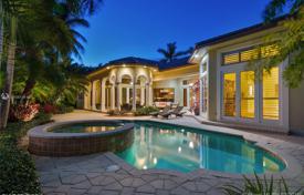 Comfortable villa with a pool, a dock, a garage, a terrace and a bay view, Foort-Lauderdale, USA for $2,525,000