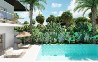 Complex of furnished villas with swimming pools and gardens close to Maenam Beach, Samui, Thailand for From $403,000