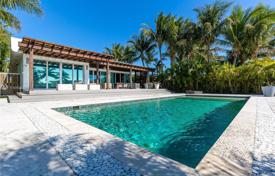 Comfortable villa with a pool, a private dock, a terrace and views of the bay, Halandale Beach, USA for $2,375,000