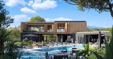 New residential complex with gardens and a swimming pool, Germasogeyia, Cyprus
