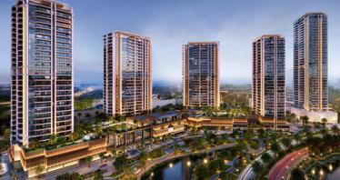 New residence Eltiera Views with swimming pool, restaurants and a co-working space, Jumeirah Lake Towers, Dubai, UAE