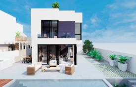 Two-storey new villa with a pool and a parking in Torrevieja, Alicante, Spain for $665,000