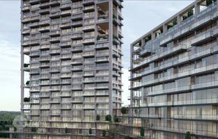 High-rise residence with swimming pools and a tennis court close to a university, Istanbul, Turkey for From 20,086,000 TRY