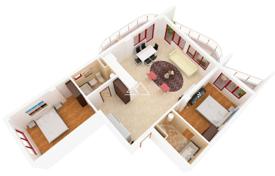 Sea-view two-bedroom Apartments in a modern new building in Bečići for 332,000 €