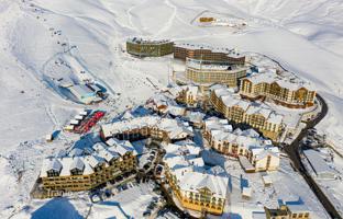 1-bedroom apartment in new building 42 m² in Gudauri for $100,000