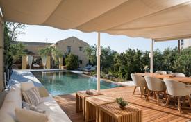 Stylish two-storey villa with a pond and a swimming pool, Chania, Crete, Greece for 4,800 € per week
