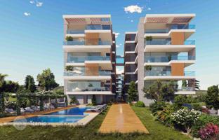 New apartment complex with swimming pools in Anavargos, Paphos, Cyprus for From 320,000 €