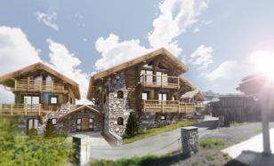 New complex of traditional chalets in a quiet area, Meribel, France for From 1,700,000 €