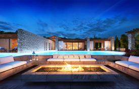 New elite villa with a pool and a garden 30 meters from the sea in the Peloponnese, Messinia, Greece. Price on request New elite villa with a pool and a garden 30 meters from the sea in the Peloponnese, Messinia, Greece. Price on request