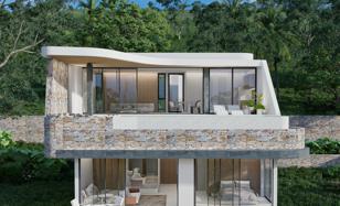 Two-storey villa with terrace, balcony and pool, in a quiet neighbourhood, Samui, Thailand for $542,000