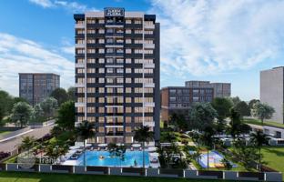 Small residential complex with swimming pool, next to shopping centre, Yenisehir, Mersin, Turkey for From 5,643,000 TRY