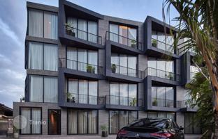 New complex of furnished apartments with a swimming pool and a view of the ocean, Bali, Indonesia for From $165,000