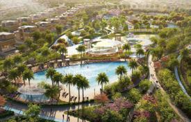 New gated residence Nad al Sheba Gardens with a lagoon and a swimming pool close to highways, Nad Al Sheba 1, Dubai, UAE for From $1,071,000