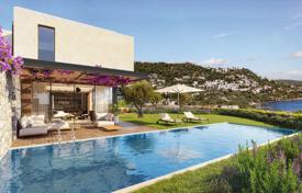New complex of villas with a private beach, swimming pools and a spa center, Bodrum, Turkey. Price on request