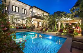Designer villa with a private garden, a swimming pool, a parking, a veranda and anocean view, Koh Samui, Thailand for $1,083,000