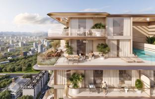 Apartment in the new residence One Park Square with swimming pools, sports ground and club, Jumeirah Village Circle, Dubai, UAE for $359,000