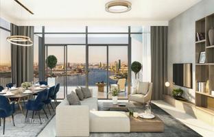 Two-bedroom apartment in new beachfront EMAAR Creek Edge Residence with swimming pools and a spa center, Dubai Creek Harbour, UAE for $653,000