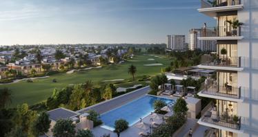 1 new flats in residential complex Golf Verge in Dubai South