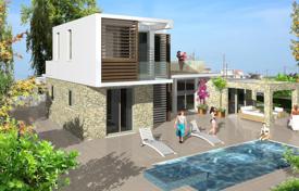Spacious villa with a plot, a parking, balconies and sea views, Ayia Thekla, Cyprus for 2,100,000 €