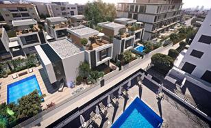 Villa with a rooftop terrace in a development under construction with a pool and an underground parking in the city center, Limassol, Cyprus for 634,000 €