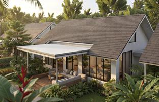 Stylish villas with access to a large pool and parking in Muang Phuket, Thailand for From $239,000